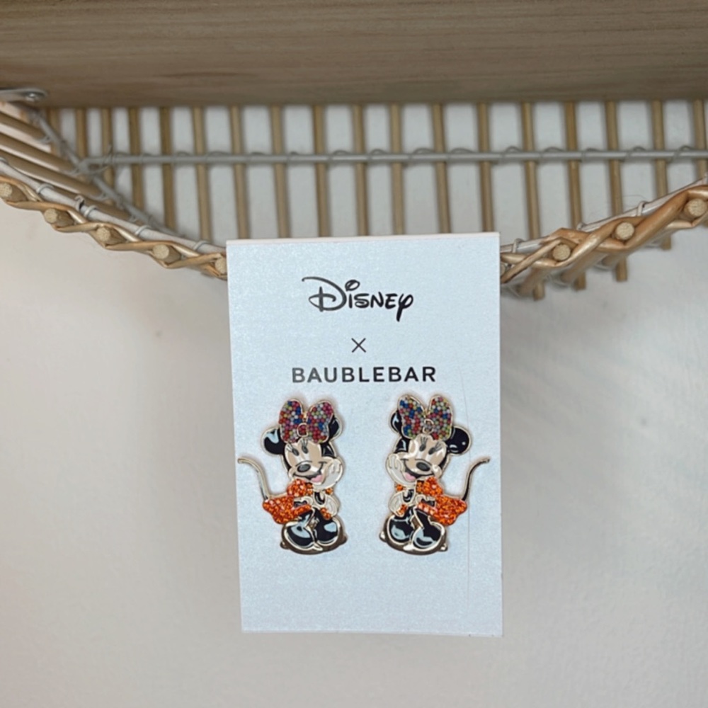Disney X baublebar New Minnie Mouse earrings